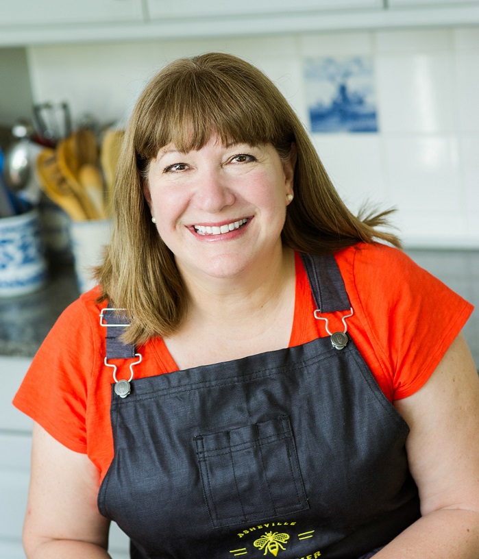 Chef Carrie Schloss, appearing at the mead n' feed