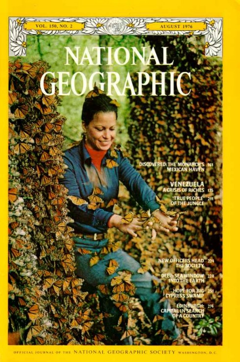 Butterfly whisperer - National Geographic Cover